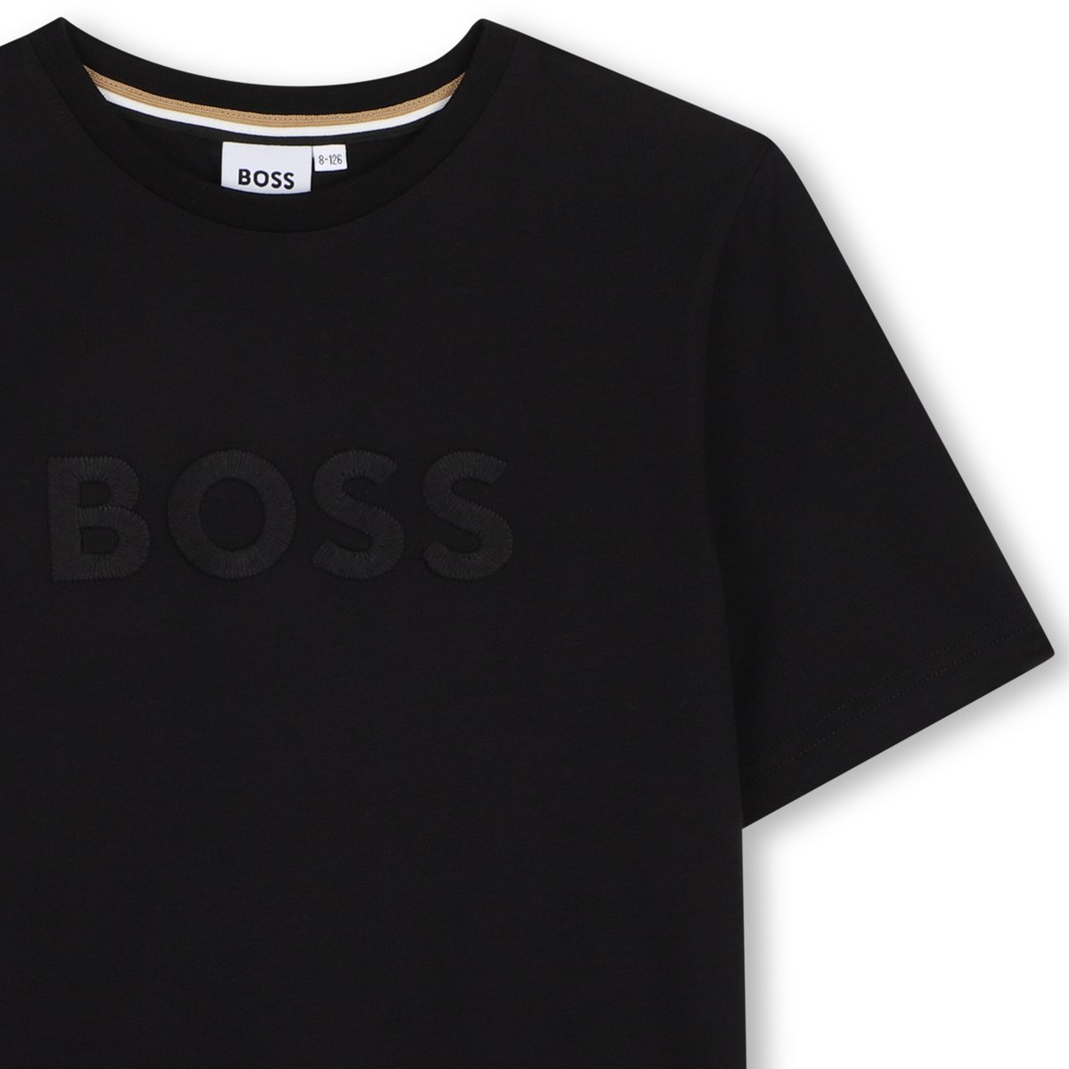 Tee-shirt manches courtes black, BOSS KIDSWEAR