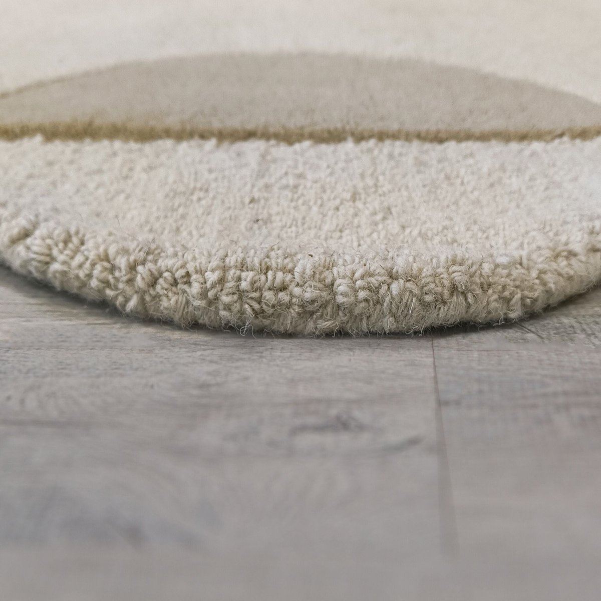 Tapis en laine MIA SCALLOP beige, FLAIR RUGS
