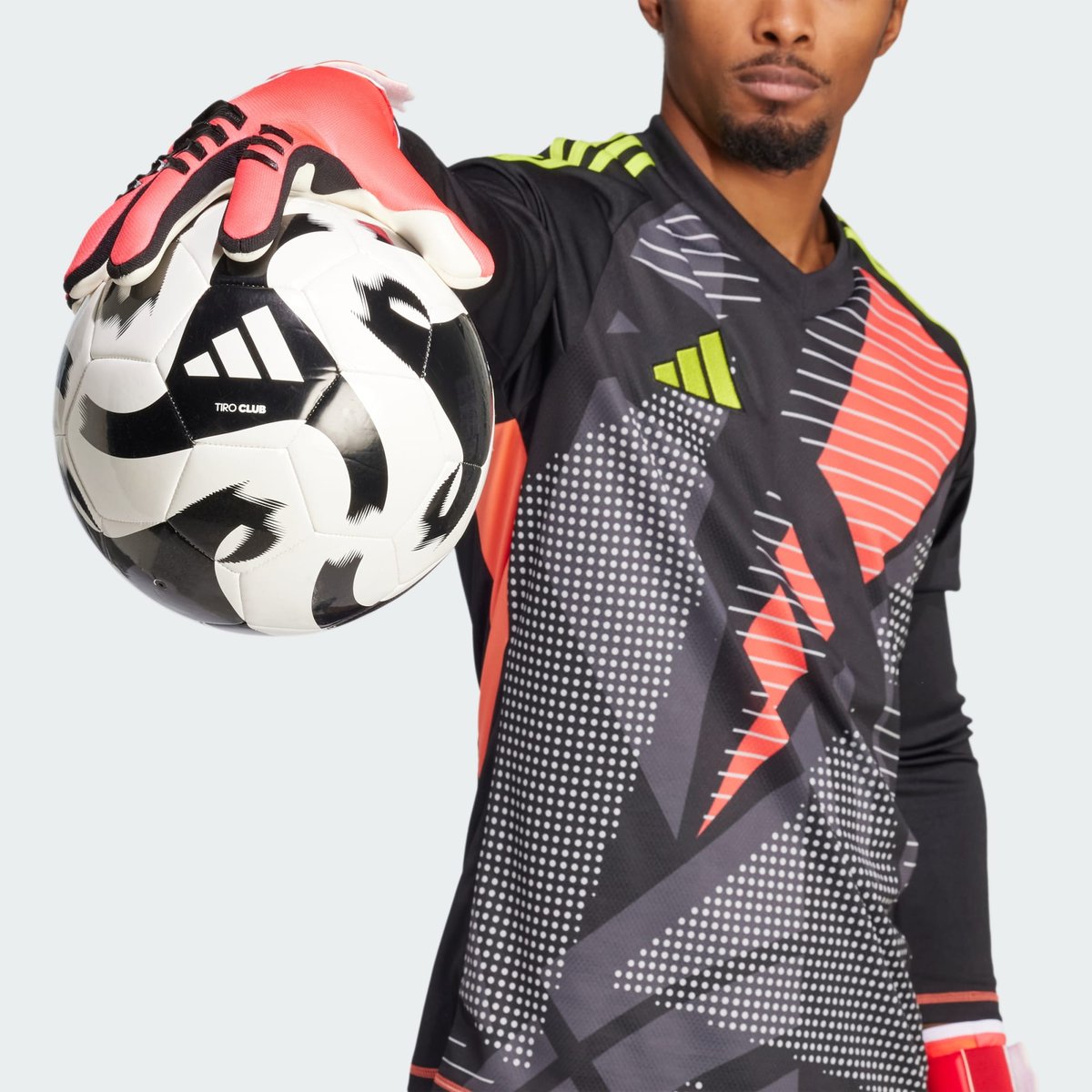 Gants de gardien de but Predator League lucid red / black / white, adidas Performance