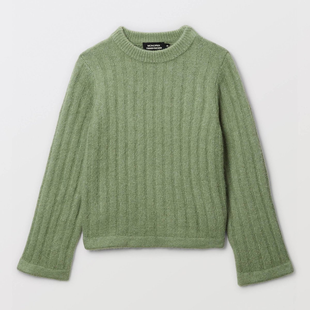 Pull uni meleze, MONOPRIX