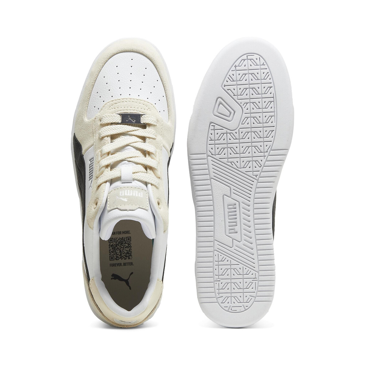 Baskets cuir Caven 2.0 Lux blanc/noir, PUMA