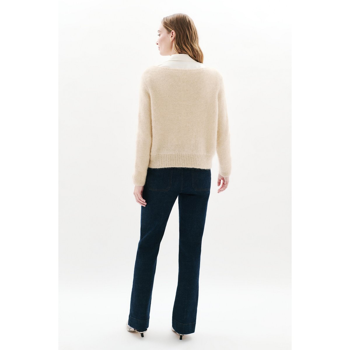 Pull Stephano gris clair, CAROLL
