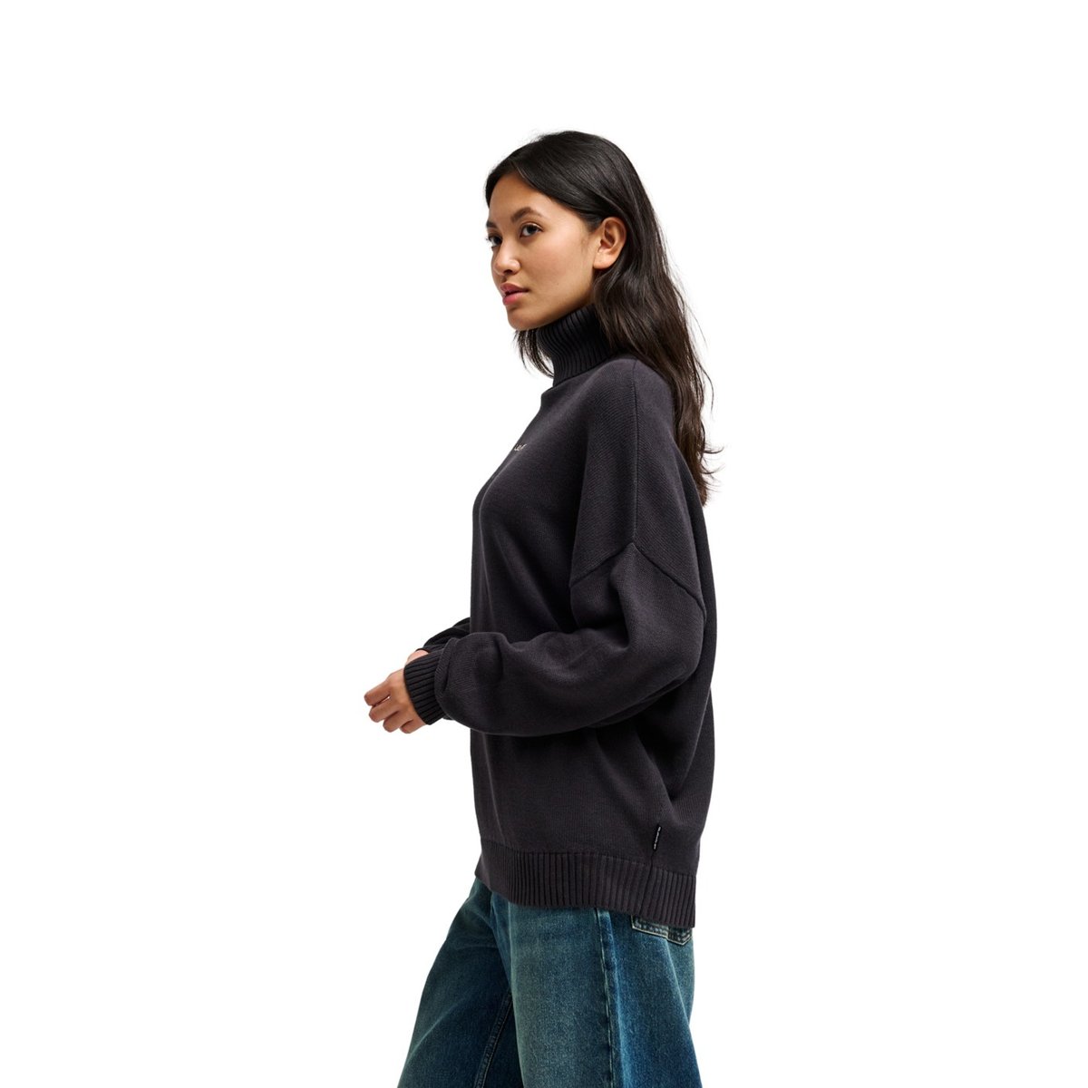 Pull ANAKAO TURTLE noir tarmac, QUIKSILVER