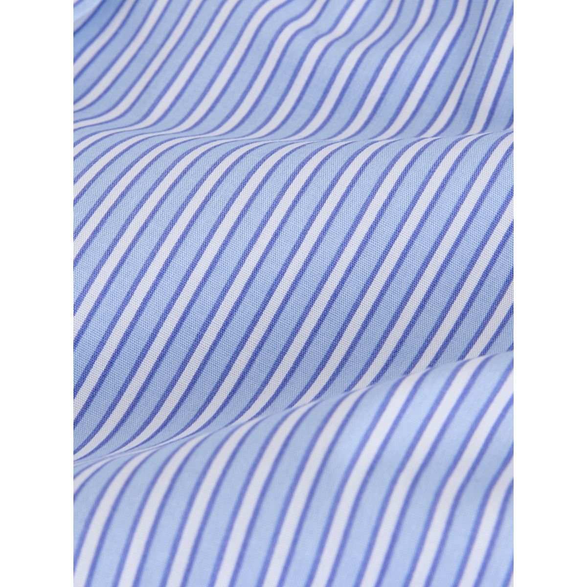 Chemise ajustée à manches longues, lot de 2 rayé bleu/blanc, NEXT