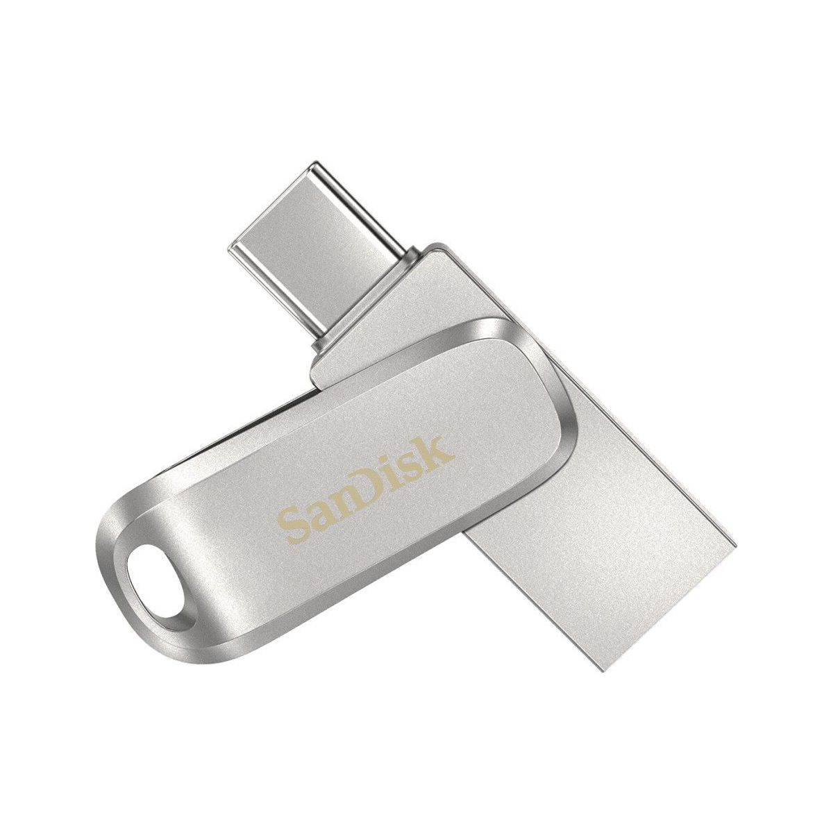 Clé USB 256Go Ultra Dual Drive Luxe Type-C couleur unique, SANDISK