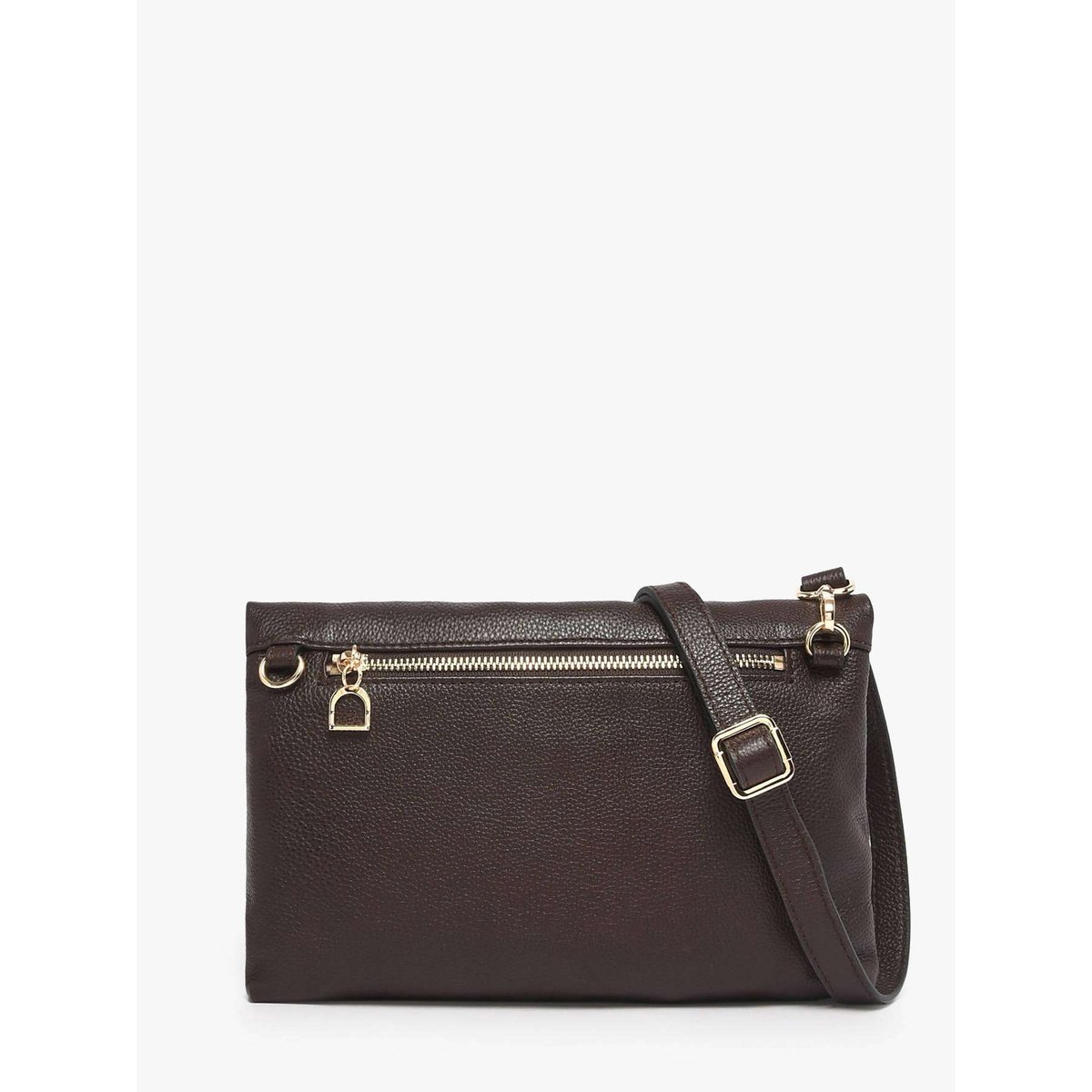 Sac bandoulière Tradition cuir chocolat, ETRIER