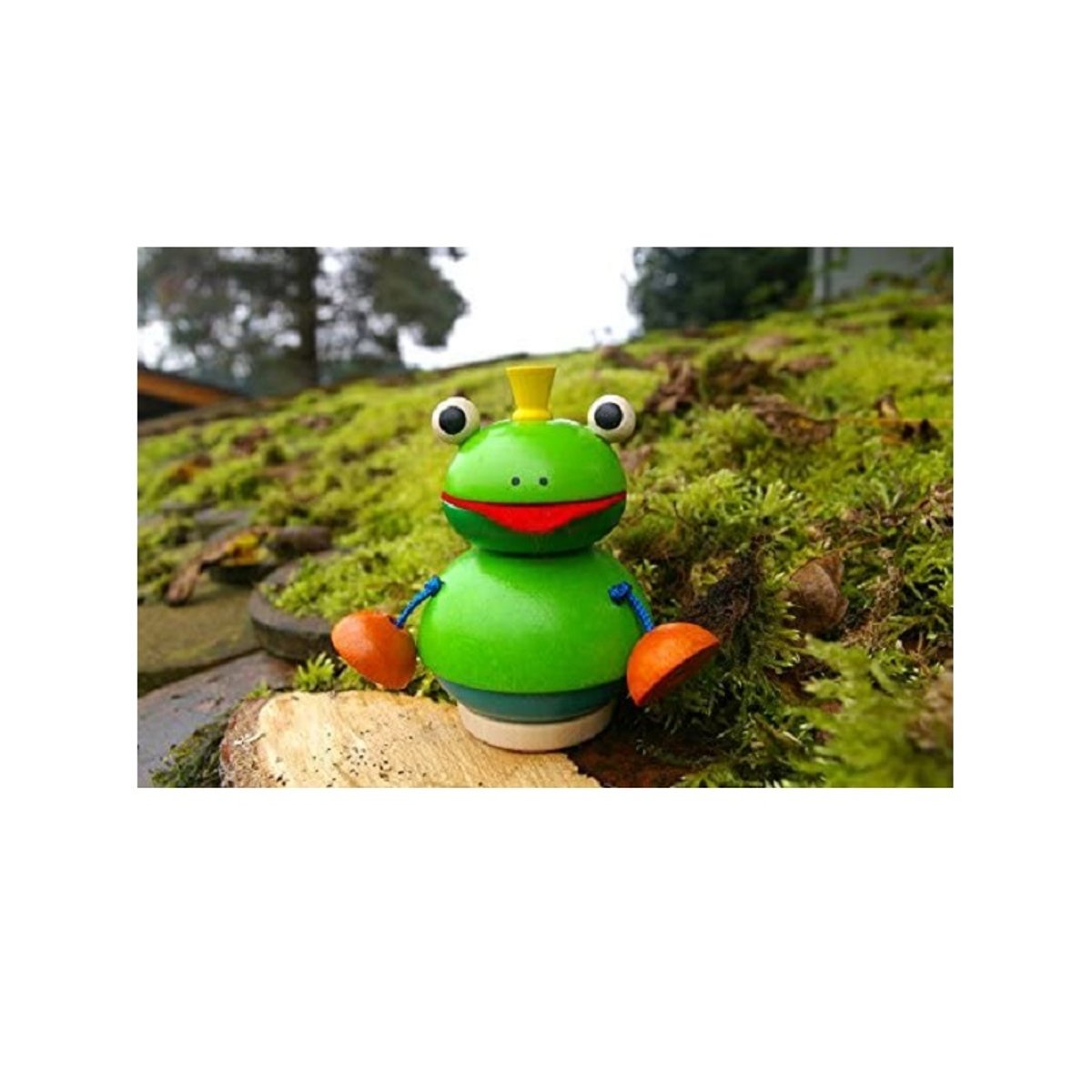 Pépito, la grenouille à empiler vert, SELECTA
