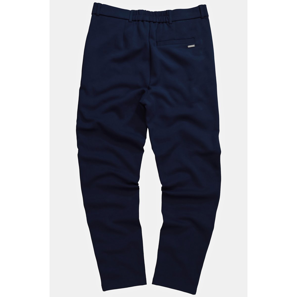 Pantalon chino en jersey bleu nuit mat, JP1880