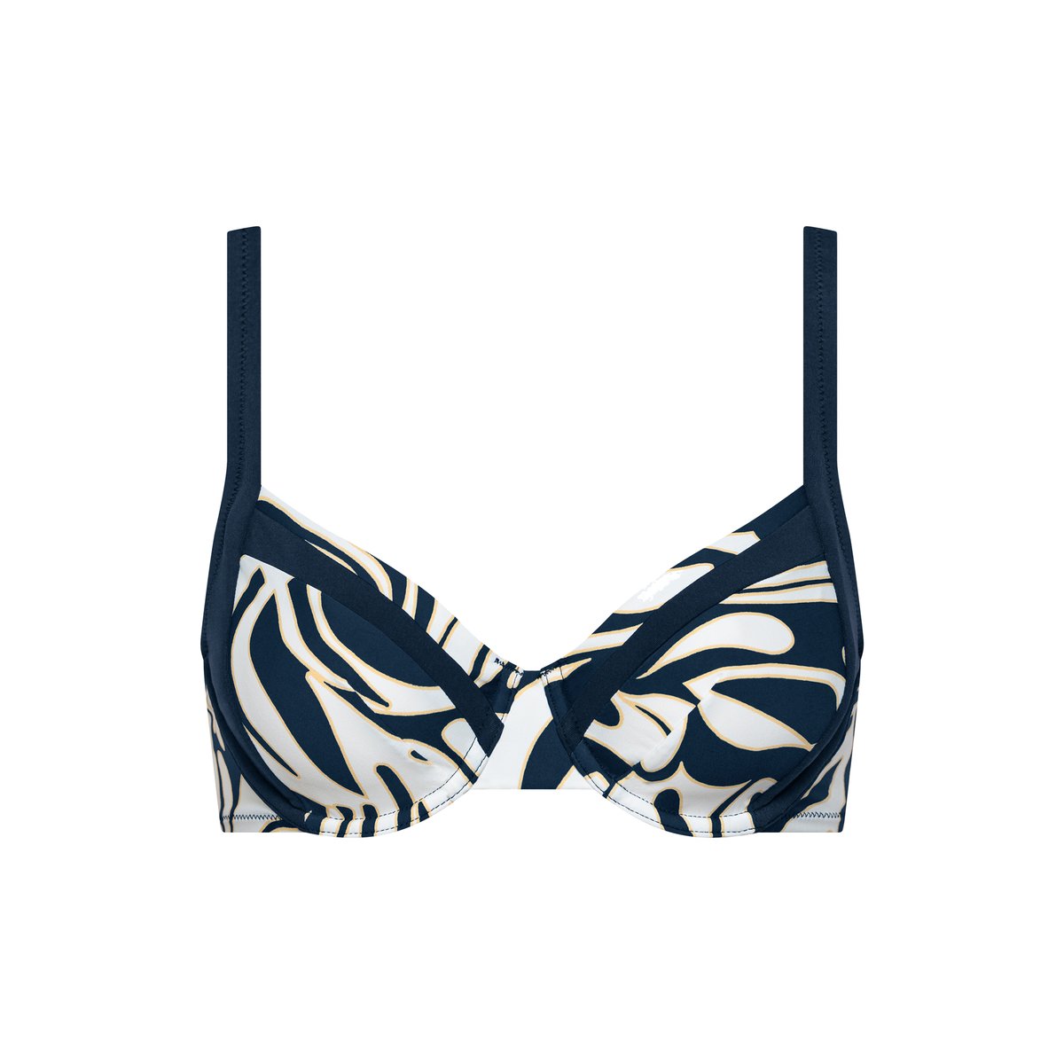 Haut maillot de bain armaturé GOLD COAST B à E bleu, LISCA