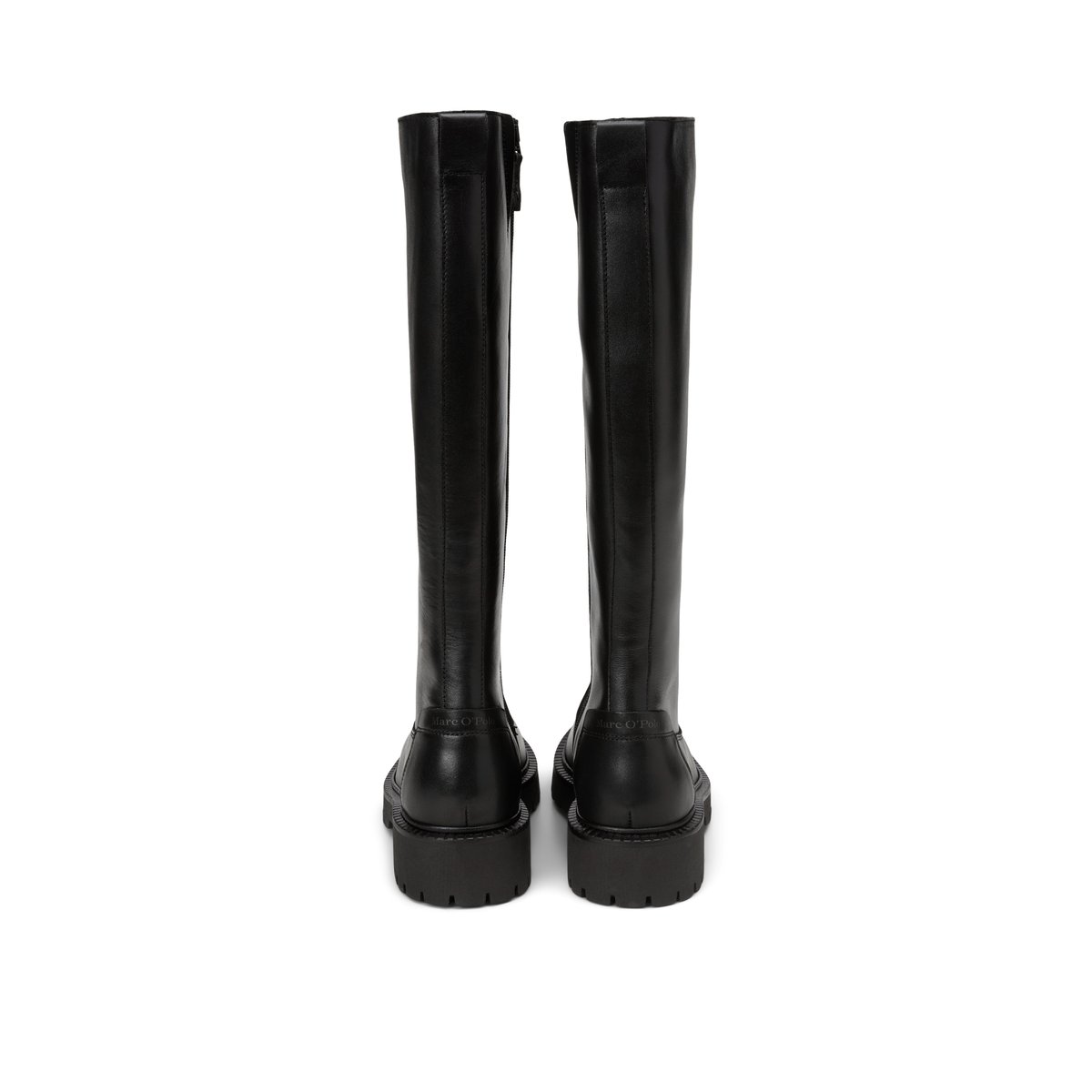 Bottes longues modèle Phia avec un profil fort noir, MARC O'POLO