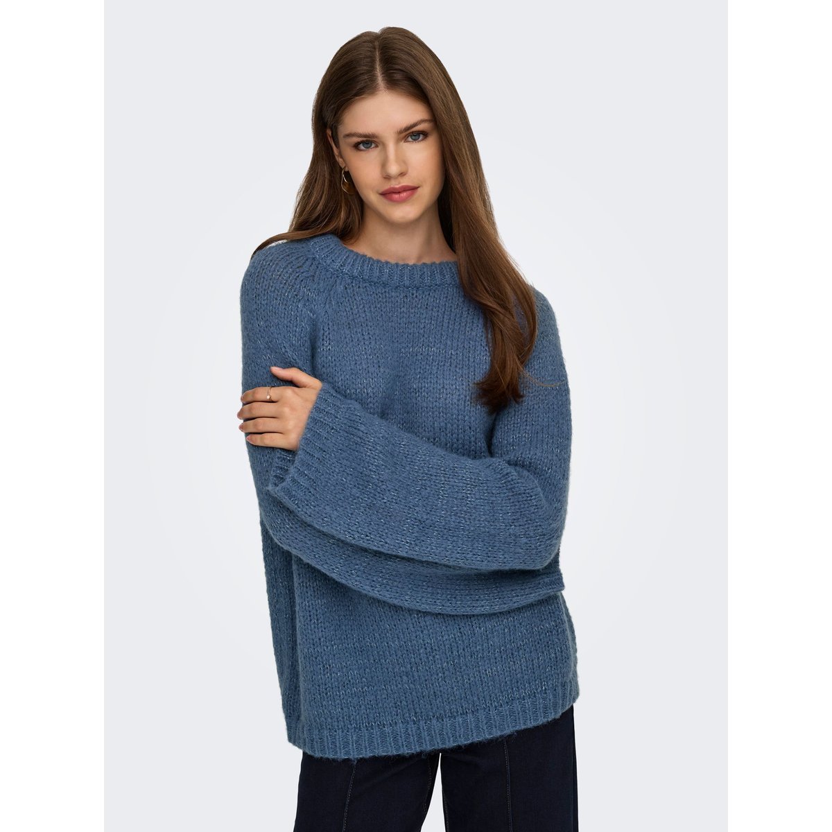 Pull En Maille vintage indigo, ONLY