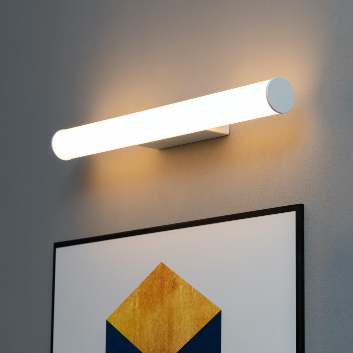 Applique murale longue et discrète - MASUDA blanc, KOSILUM