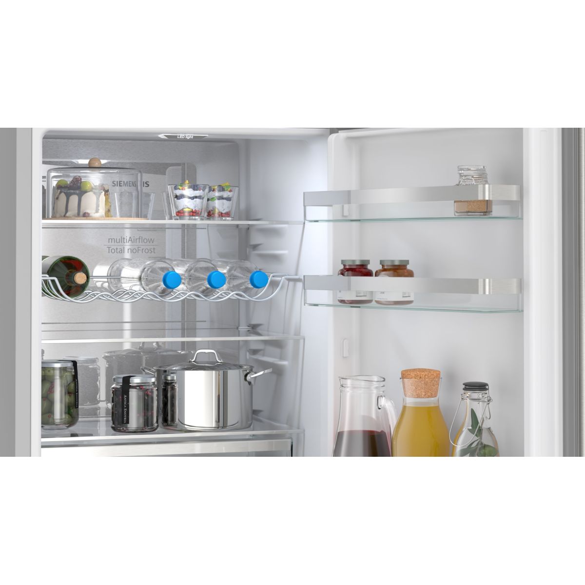 Réfrigérateur combiné KG36NVIBG couleur unique, SIEMENS