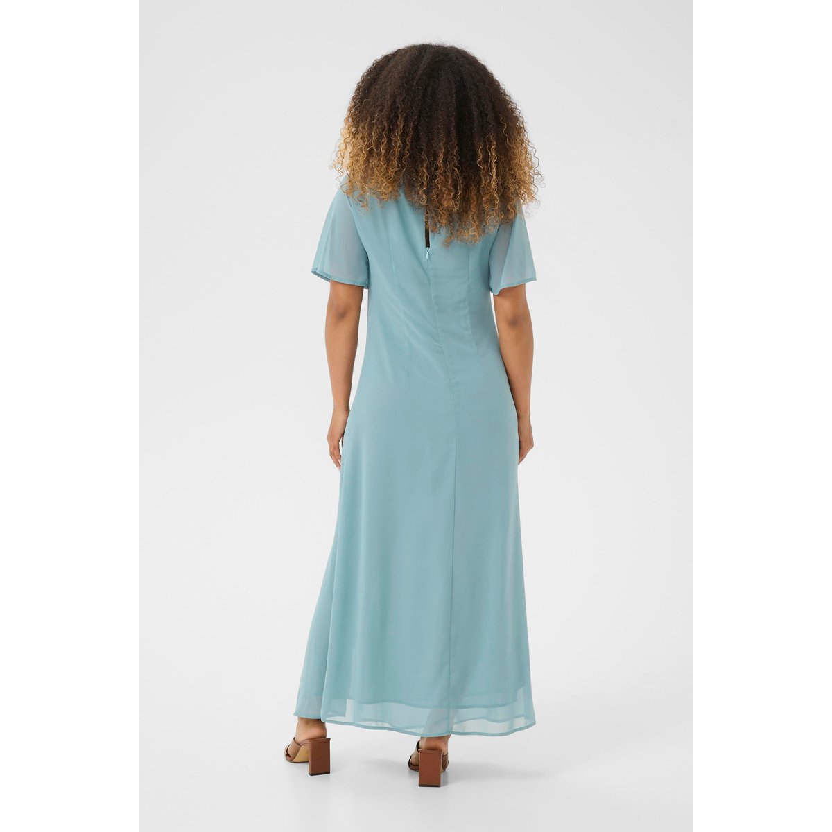 Dress bleu stone blue, CREAM