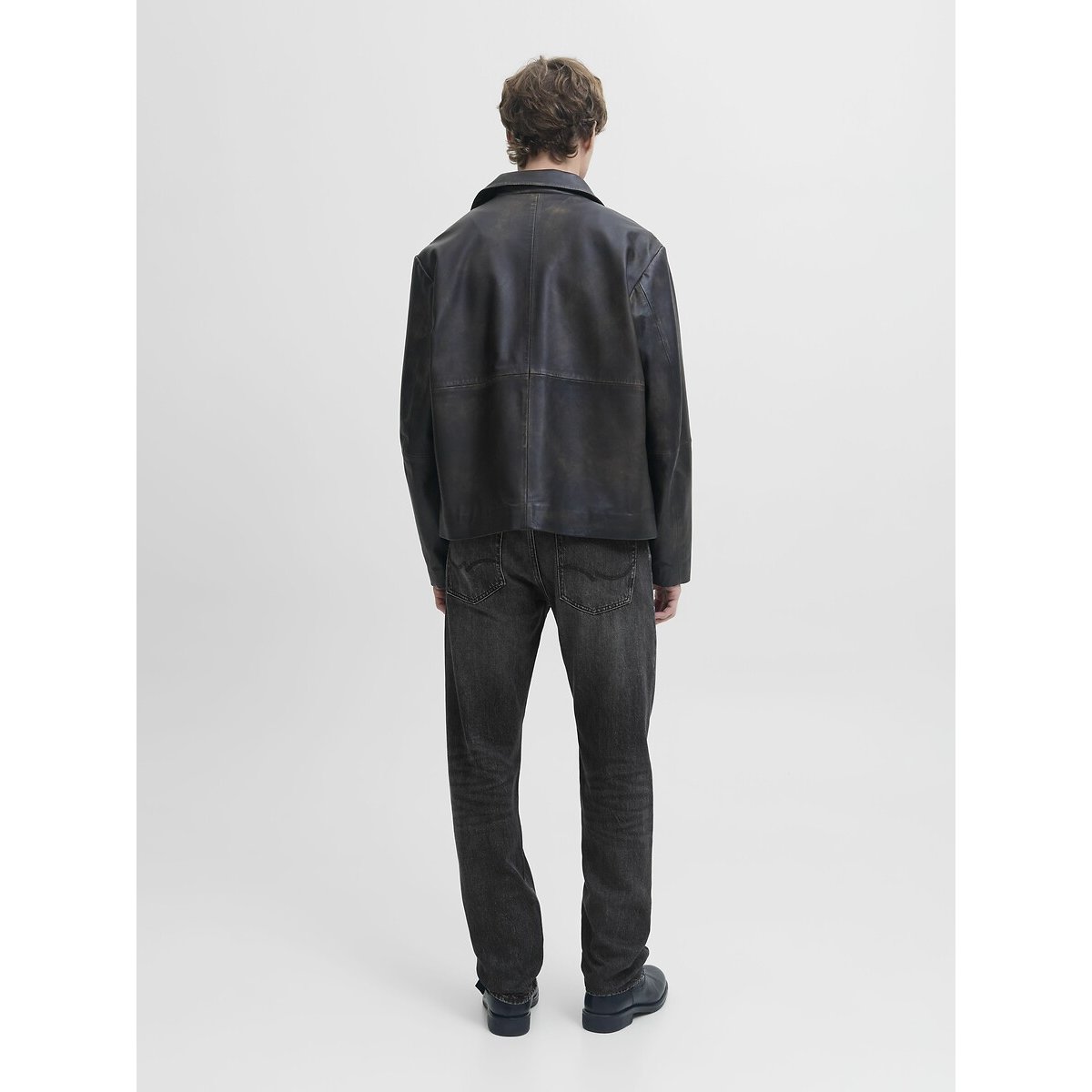 Jean ample Chris grey denim, JACK & JONES