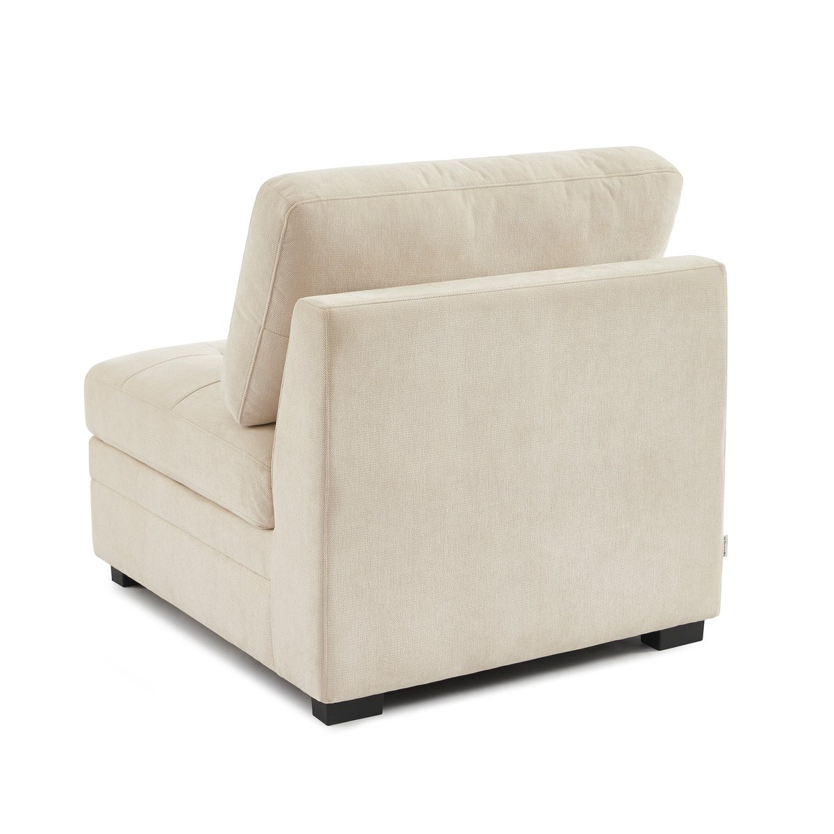 Chauffeuse 1 place en tissu BILLIE beige, SORELH