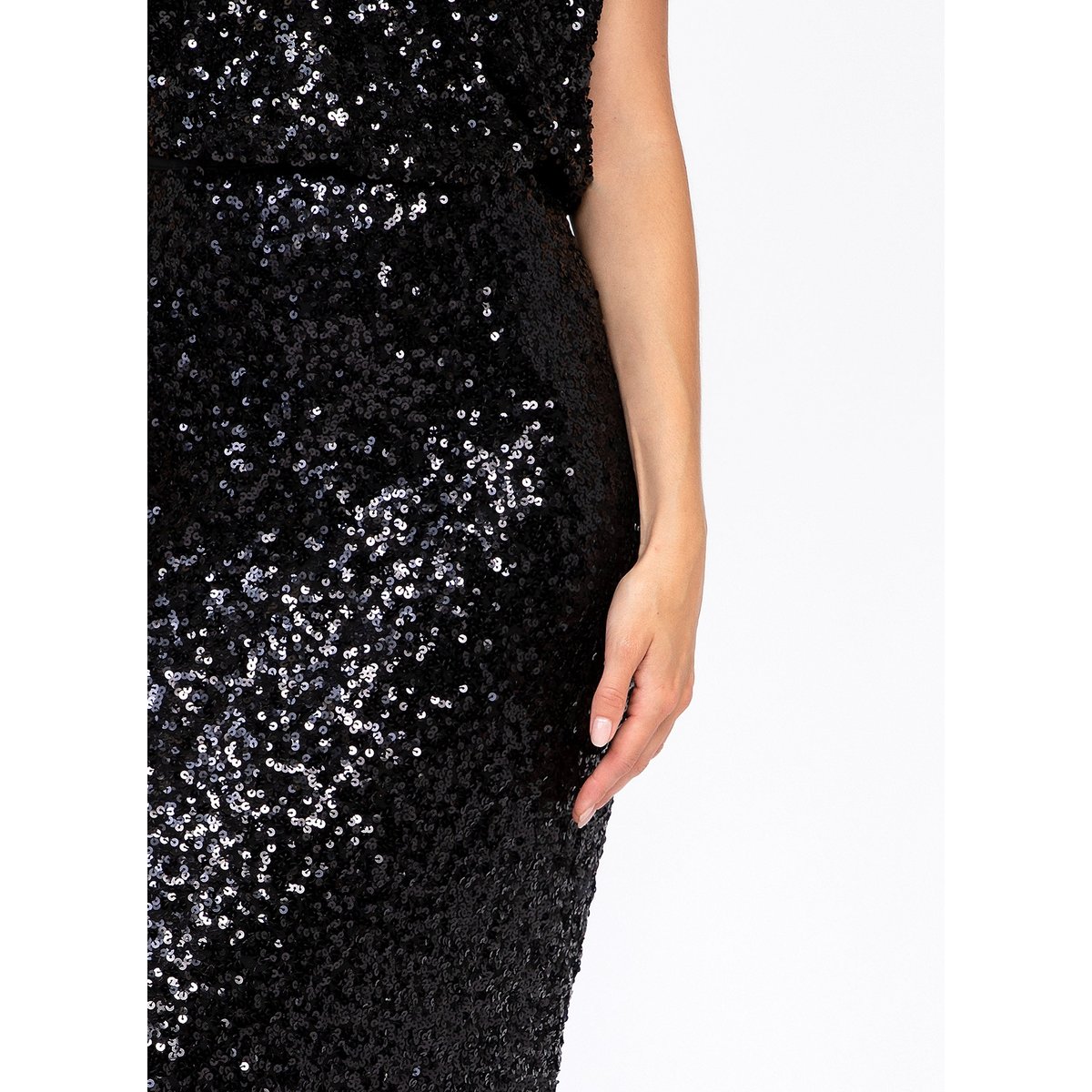 Jupe Midi JURYLY noir, AN'GE