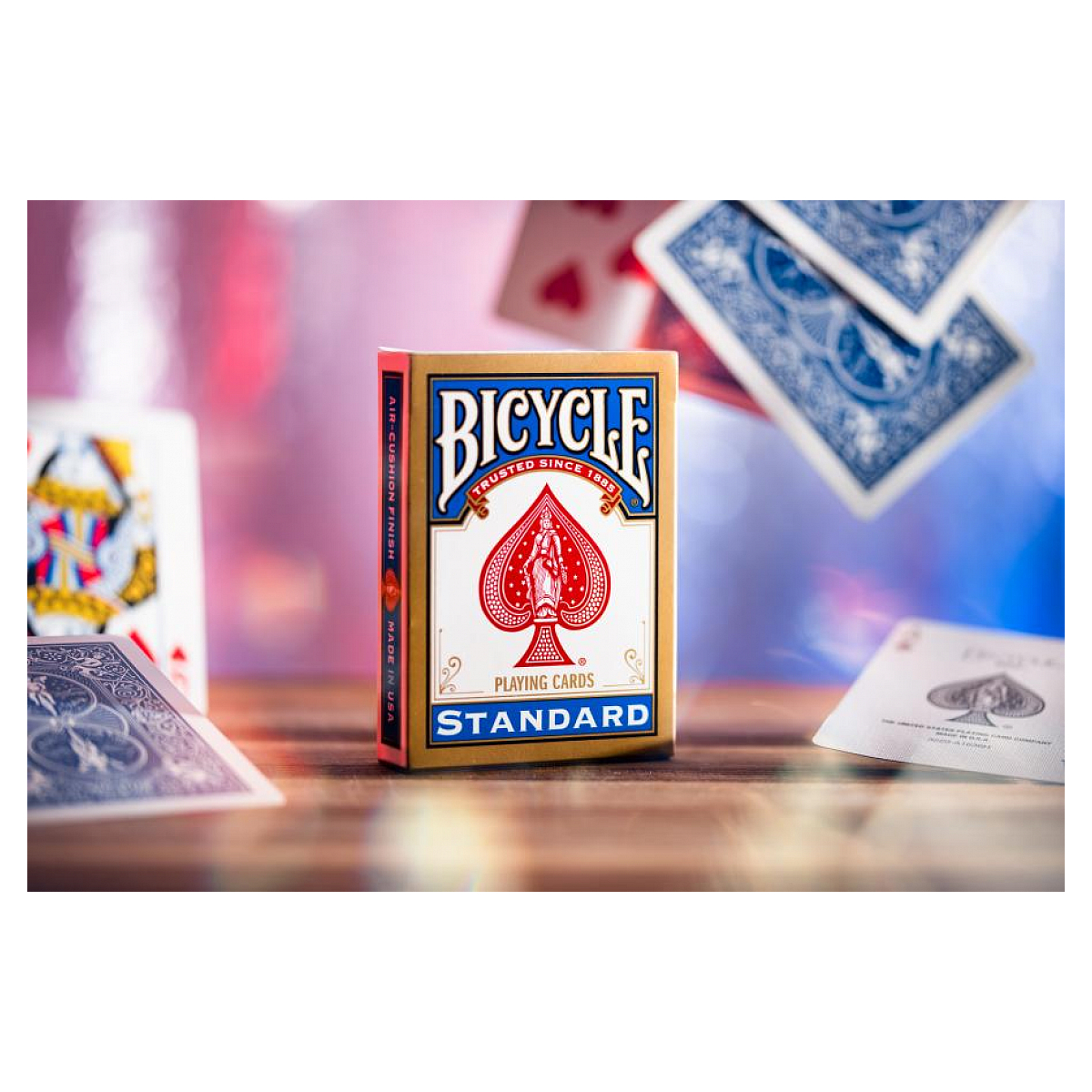 Bicycle - jeu de cartes original - rider back - standard couleur unique, CARTAMUNDI