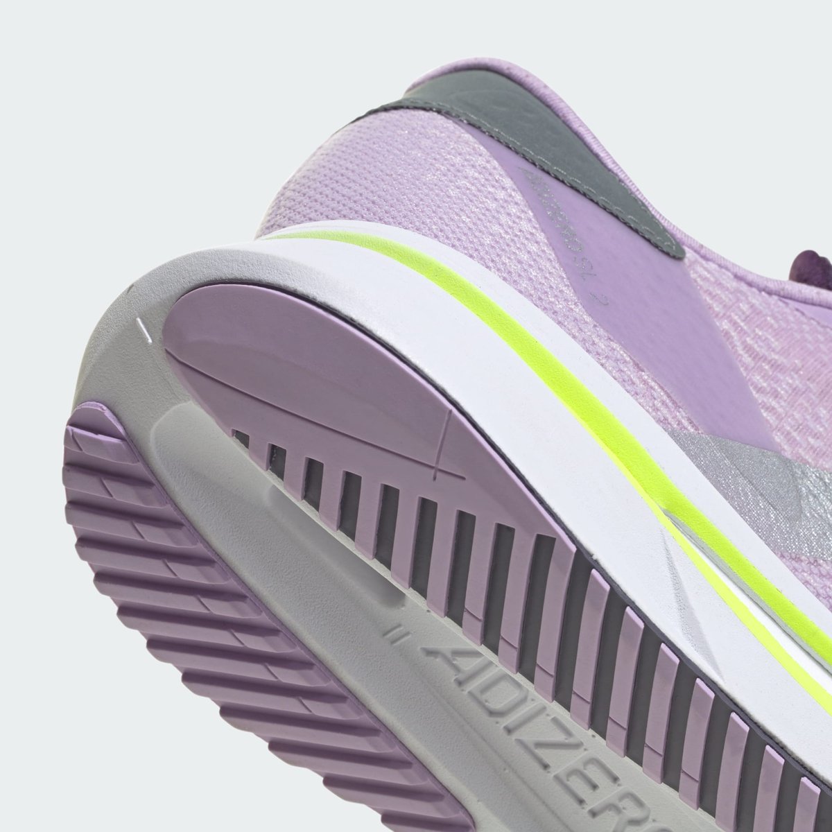 Chaussure Adizero Sl2 powder plum / silver metallic / solar yellow, adidas Performance
