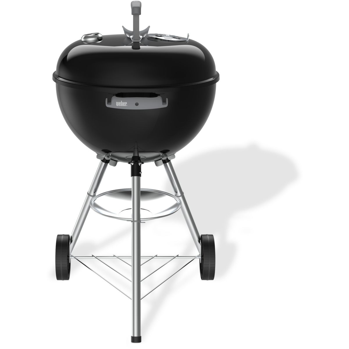 Barbecue charbon Charbon Bar B-Kettle 47 cm couleur unique, WEBER