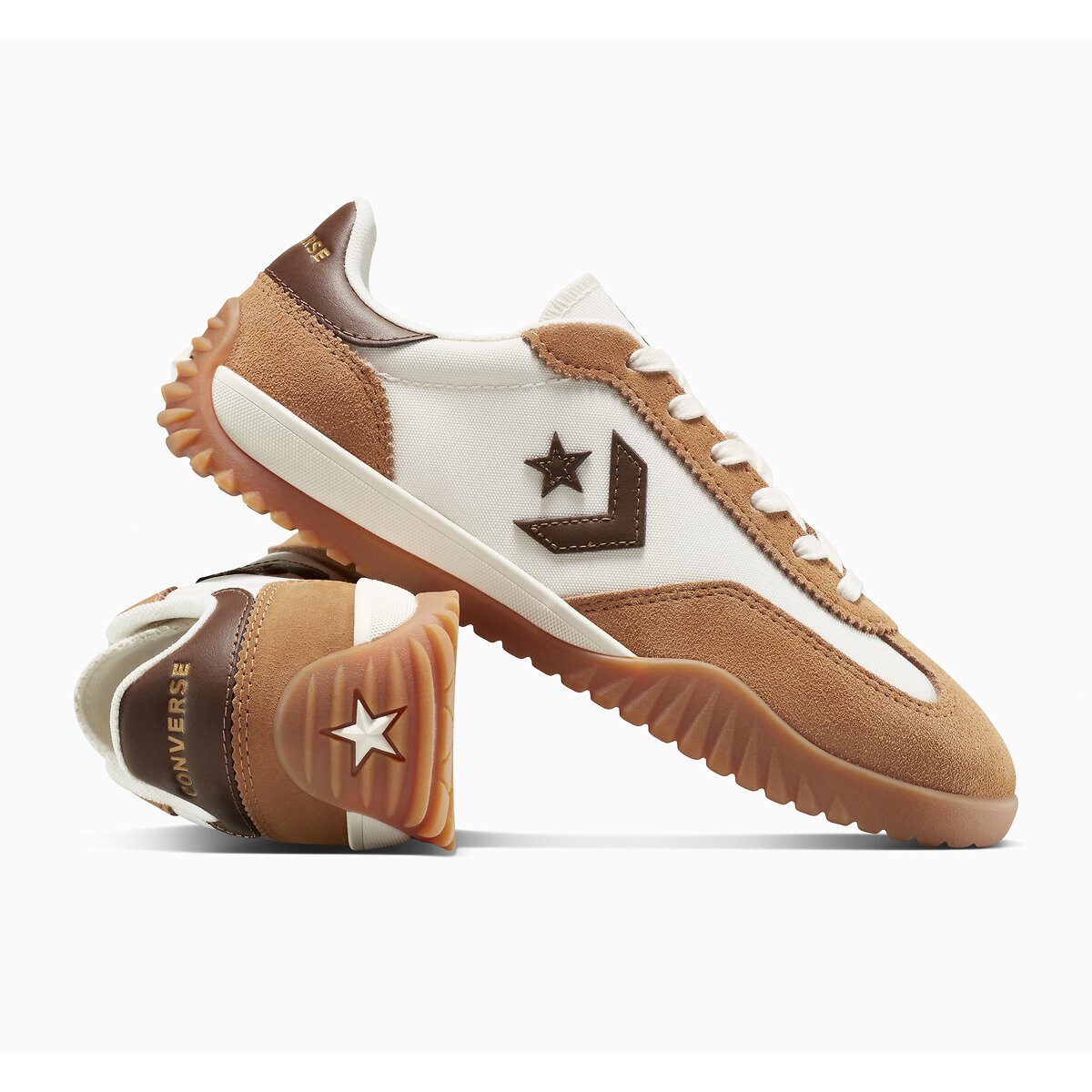 Baskets Run Star Trainer Seasonal Color cognac/écru, CONVERSE