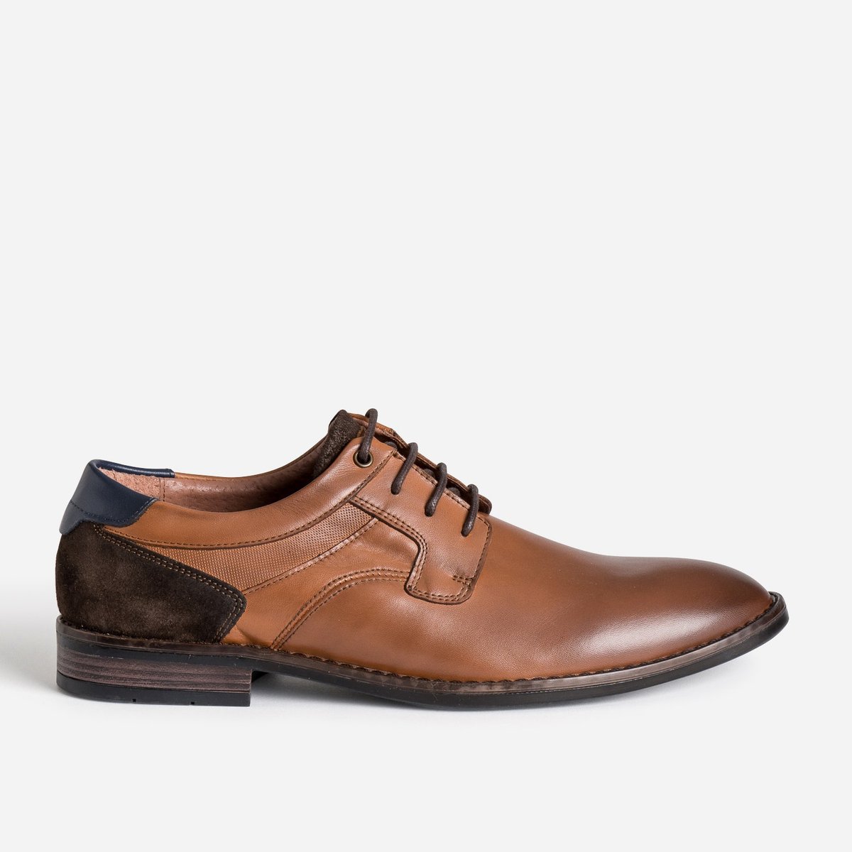 Derby en cuir CAMILLE marron, ERAM