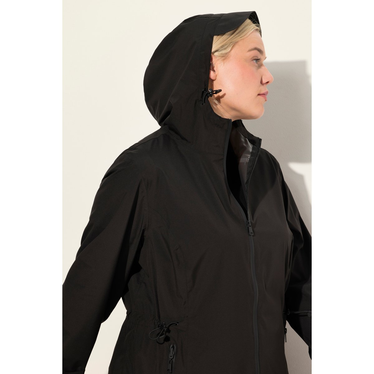 Veste de pluie imperméable noir, ULLA POPKEN