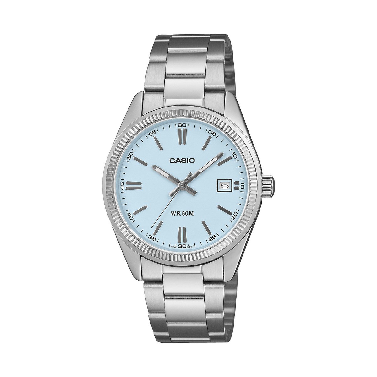 Montre Analogique CASIO VINTAGE argenté bleu clair argenté, CASIO