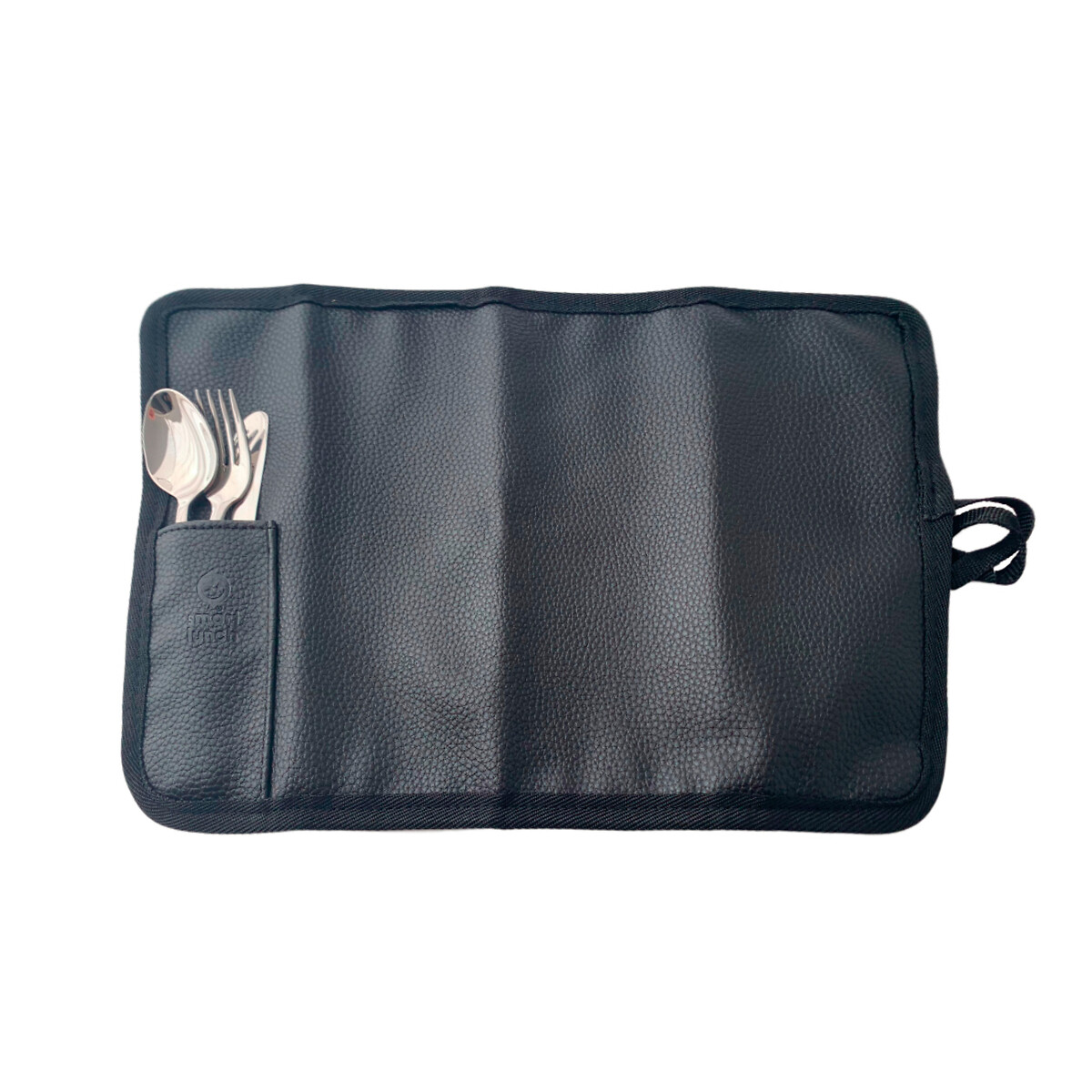 Individual e talheres Inox, Smartlunch preto , SMARTLUNCH