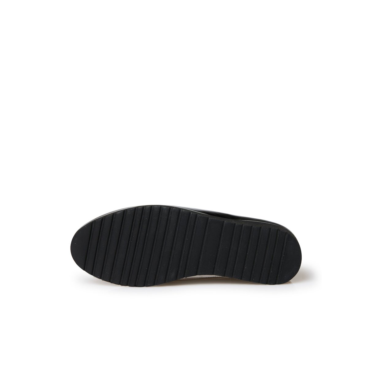 Mocassins élastiqués vernis noir, PEDICONFORT