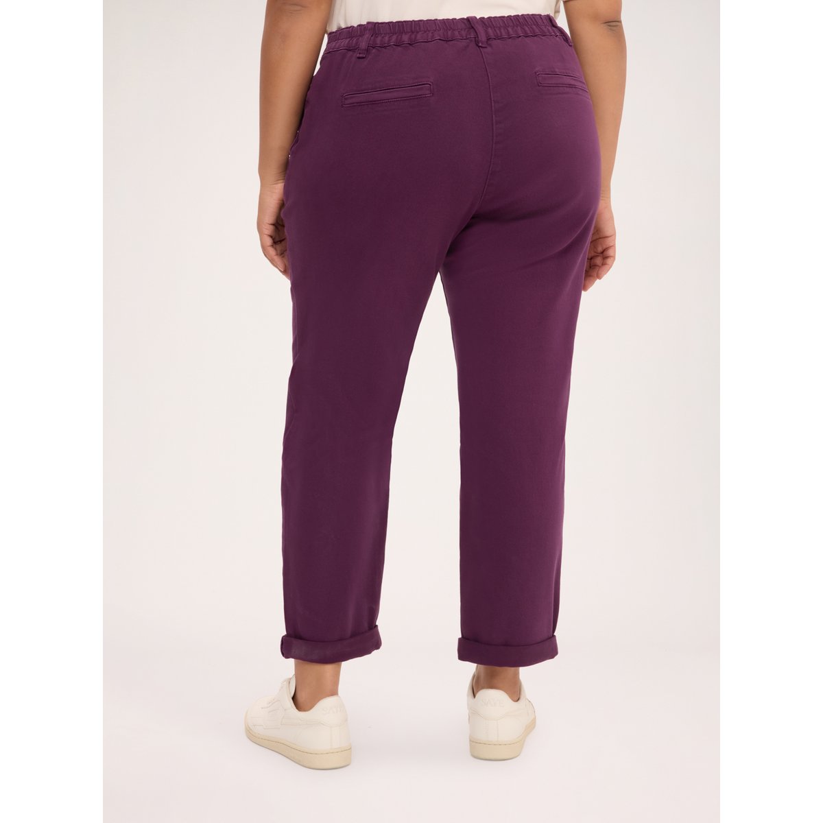 Pantalon chino violet, FIORELLA RUBINO
