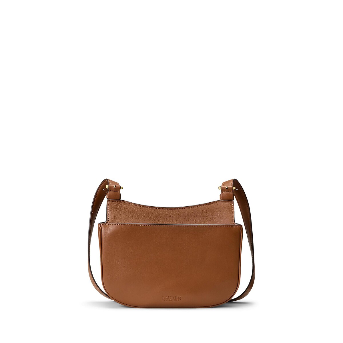 Marcy Leather Shoulder Bag camel, LAUREN RALPH LAUREN