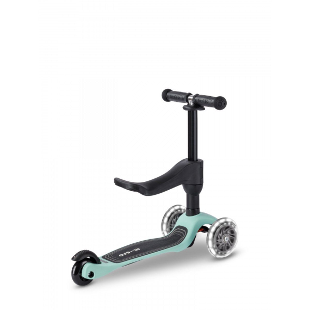 Mini Micro 3en1 Lite LED - mint, MICRO MOBILITY