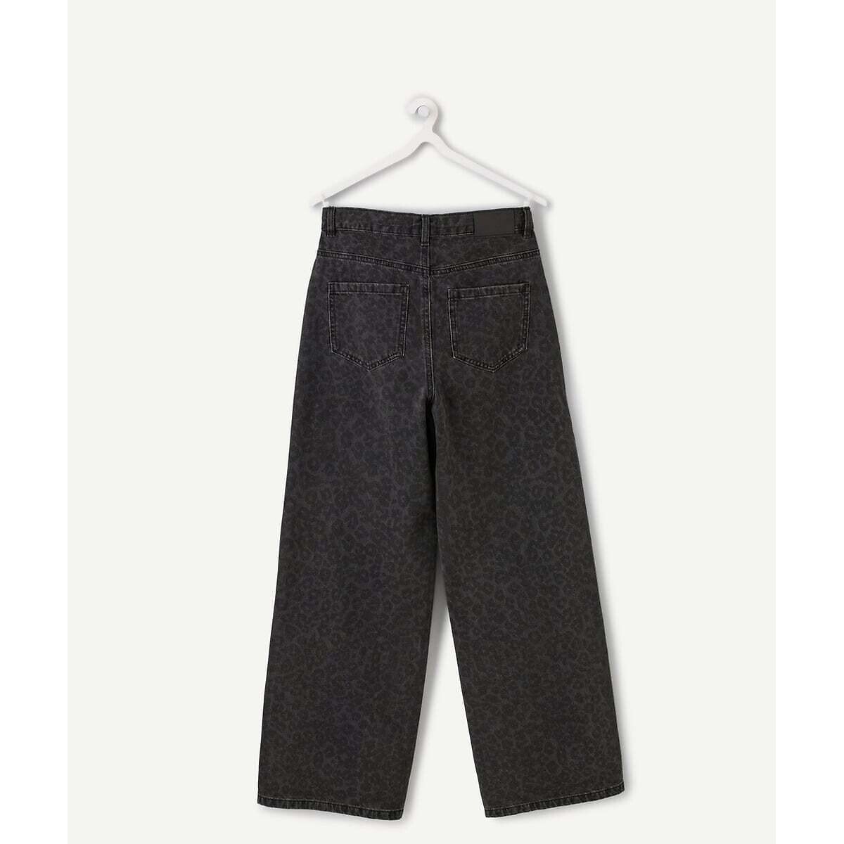 Pantaloni leopardati a gamba larga fantasia, TAPE A L'OEIL