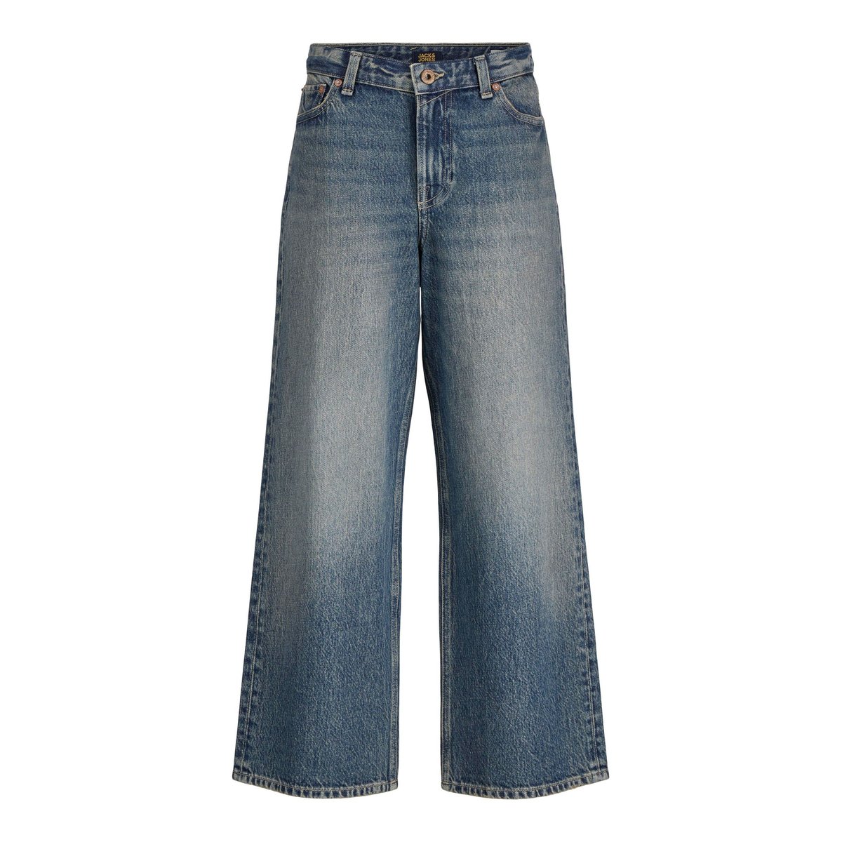 Jean À Coupe Wide blue denim, JACK & JONES JUNIOR
