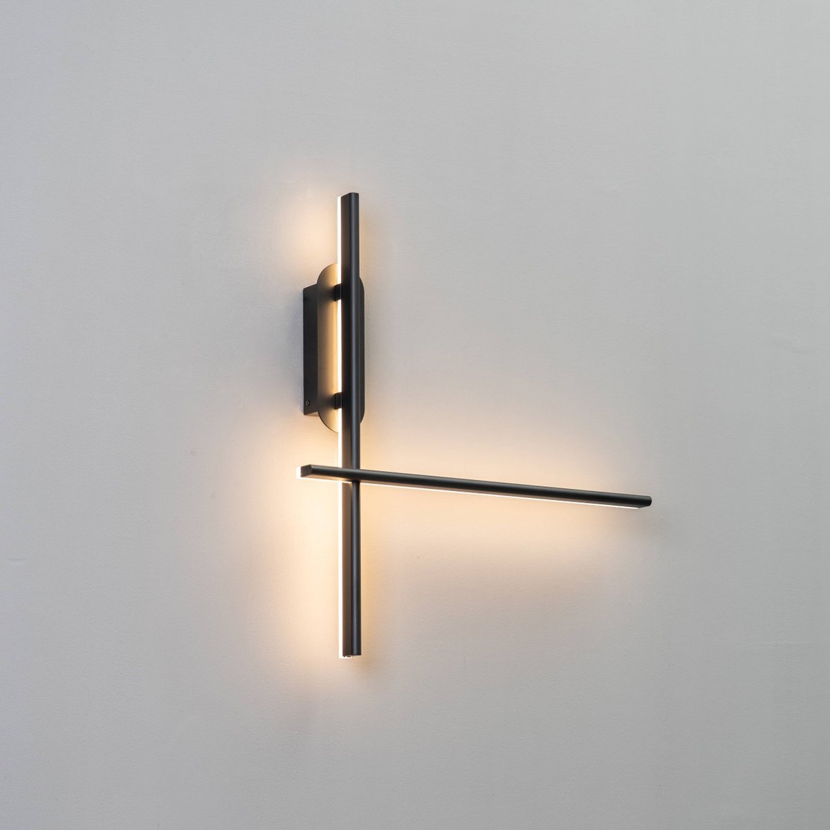 Grande applique au style art déco - TARANTO noir, KOSILUM