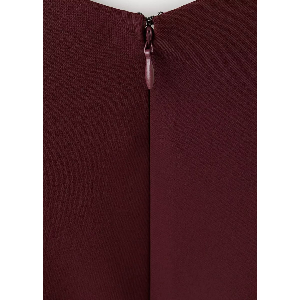 Robe ajustée avec détail froncé grenat, MANGO