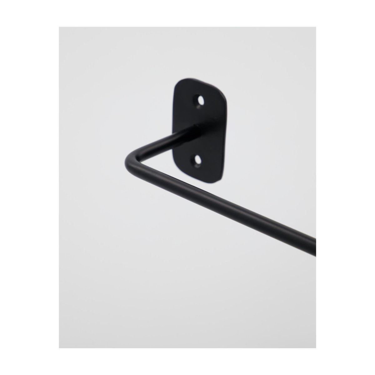 Porte-serviettes Pati noir, HOUSE DOCTOR