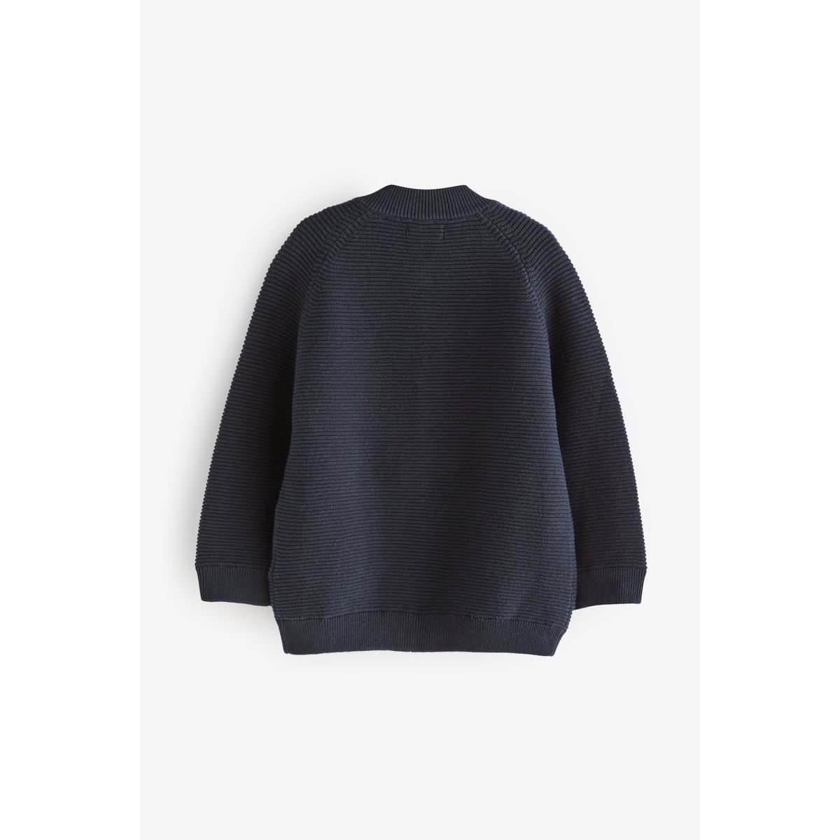 Bomber zippé avec col rond bleu marine, NEXT