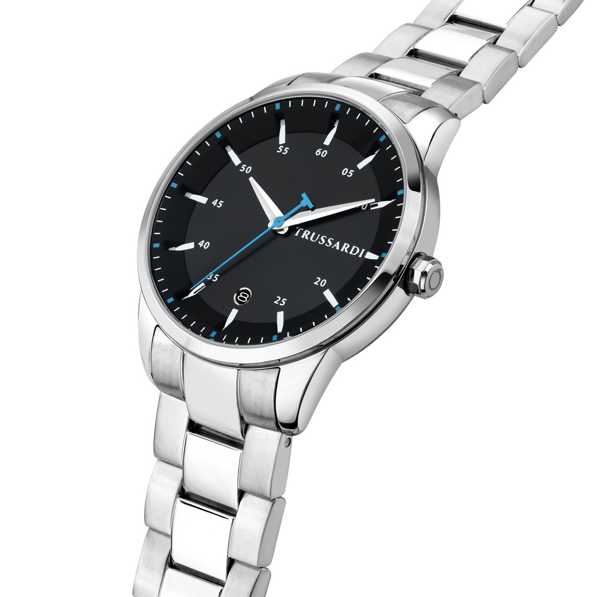 Montre multifonction T- BRIDGE noir, sunray, TRUSSARDI