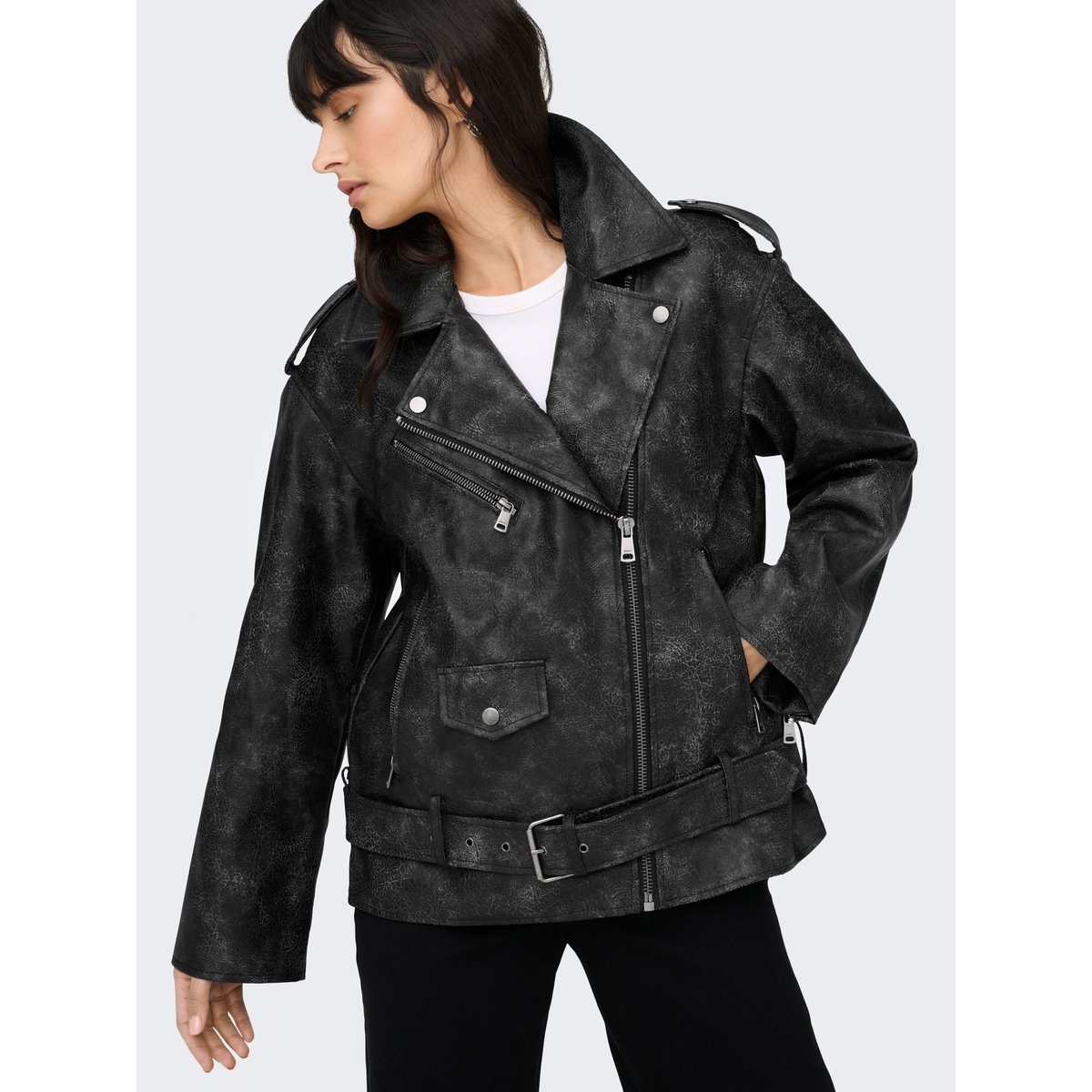 Veste Biker black, ONLY