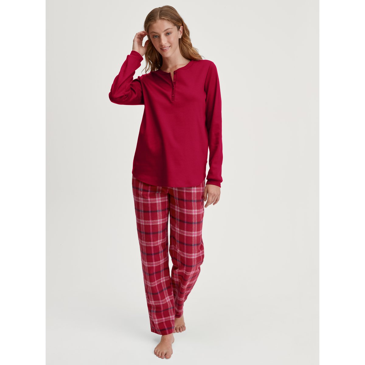Pantalon Coton FAVOURITES rio rouge, CALIDA