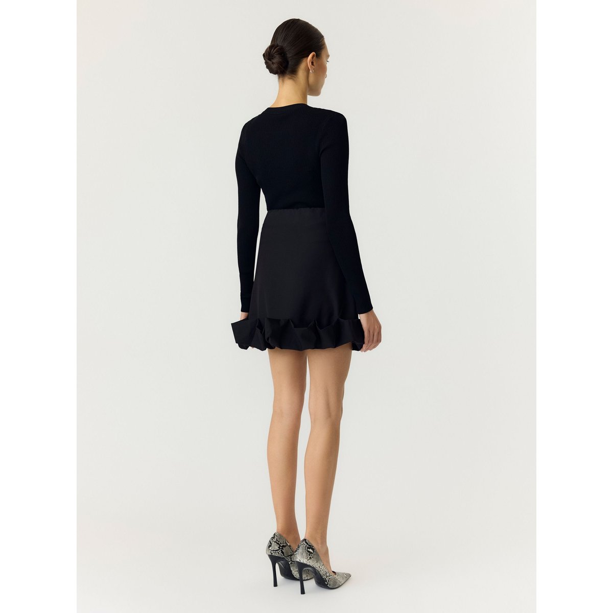 Mini-Jupe noir - black1, YAS