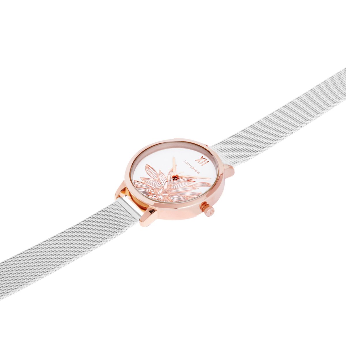 Montre Analogique EDEN doré rose blanc argenté, LOUIS PION
