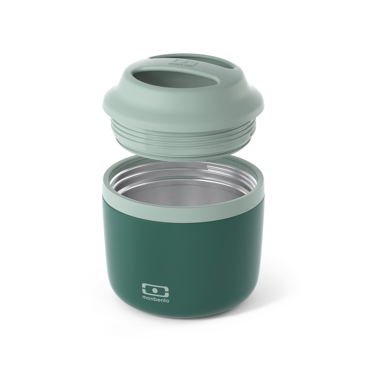 Lunch box isotherme 550ml, MB Element vert bicolor, MONBENTO