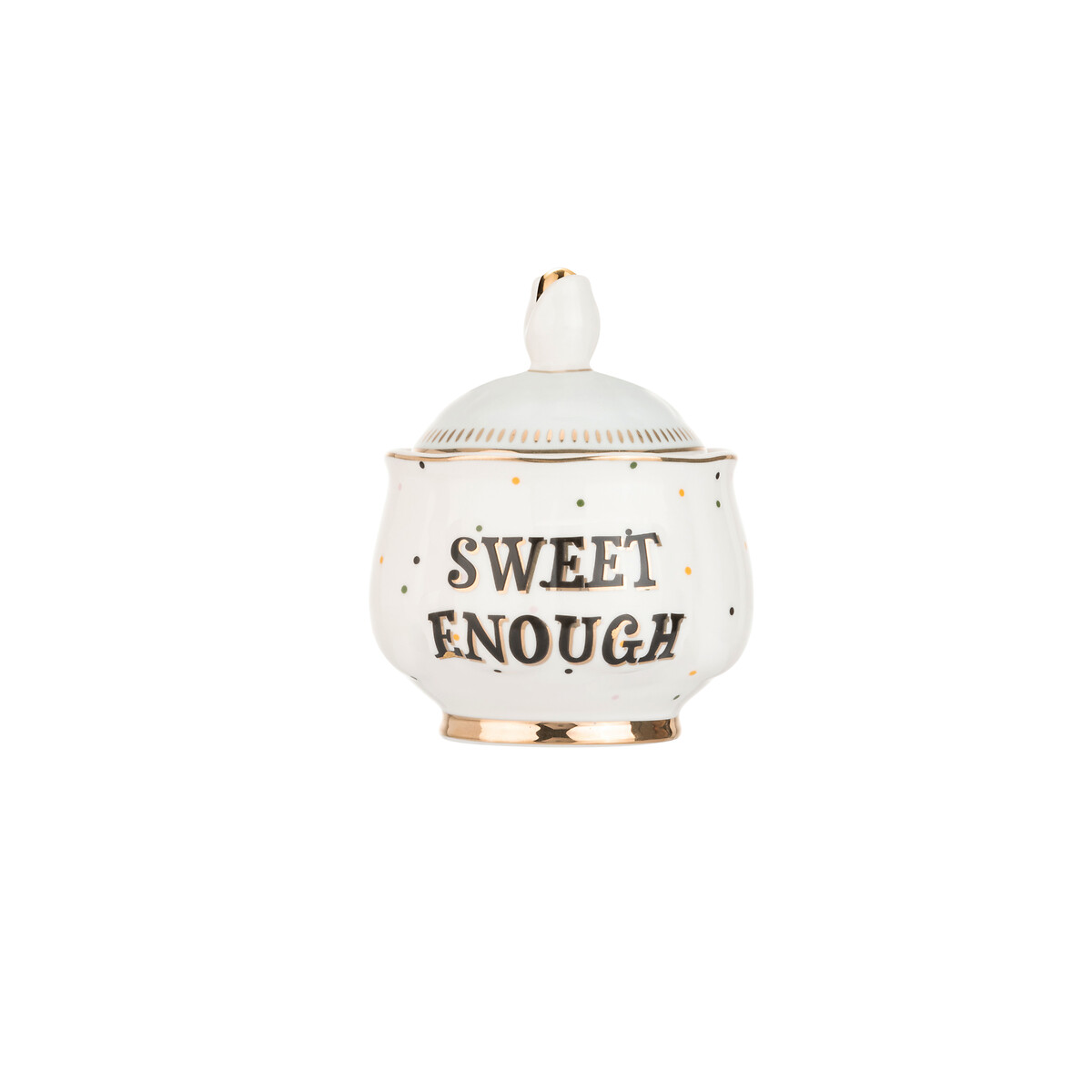 Boozy "Sweet Enough" Sugar Bowl multi-coloured, YVONNE ELLEN