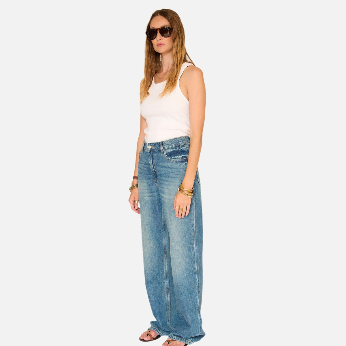 Jean POKA TOKYO DENIM 26s bleu délavé, MKT STUDIO