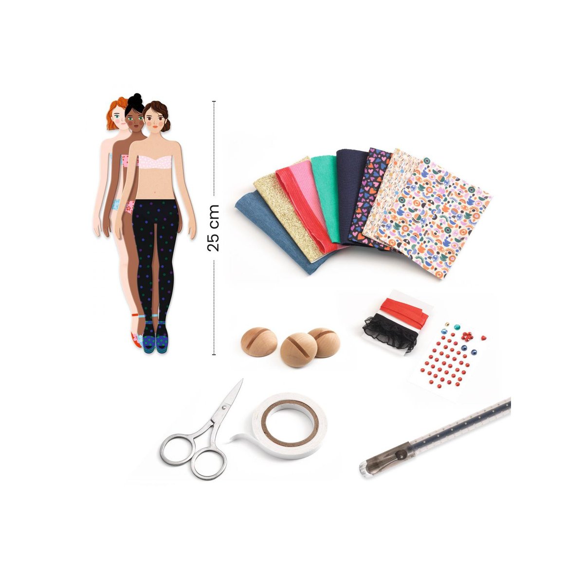 Coffret La mode by Marie couleur unique, DJECO