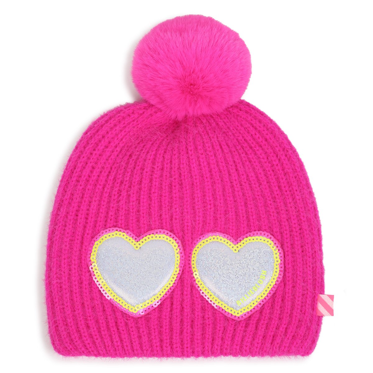 Bonnet à fils fantaisie doux storm pink, BILLIEBLUSH