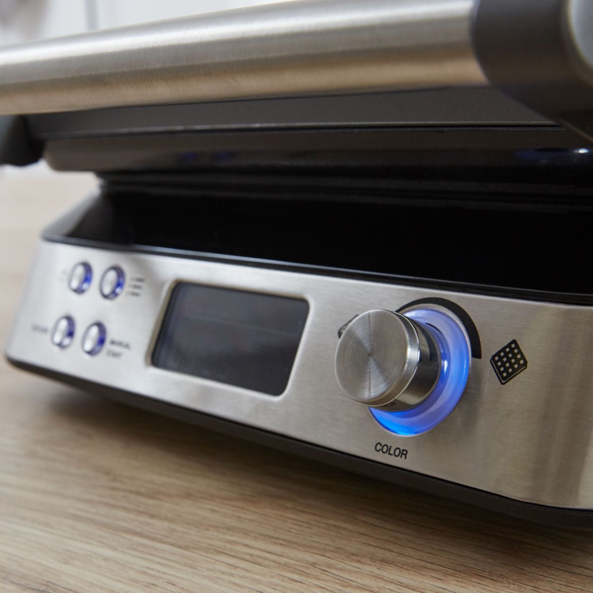 Gaufrier MWM1 Professionnel digital couleur unique, MIOGO